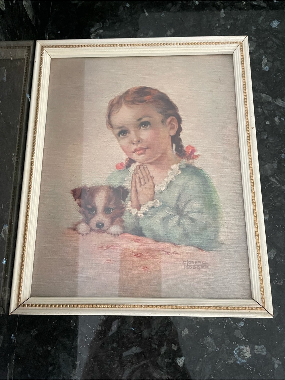 Vintage Florence Kroger Lithograph